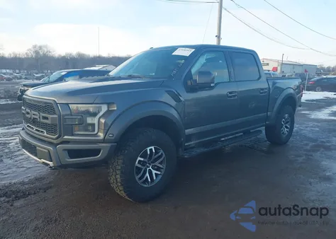 2017 Ford F-150 Raptor из США, поврежденный, VIN 1FTFW1RGXHFA63243